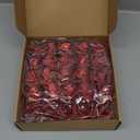 MACTING Mothers Day Flowers 30PCS Artificial Glitter Roses Real Touch Red Flowers with Stem Foam Roses for Wedding Bouquet Table Centerpieces Party Wreath Home Spring Decorations