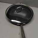 All-Clad HA1 Expert Nonstick 12-Inch Chef's Frying Pan with Tempered Glass Lid, Stay-Cool Ergonomic Handle, Dishwasher-Friendly, Oven-Safe Up to 350°F, Induction, Compatible with All Cooktops, Black