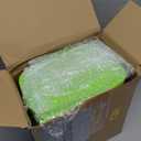 Qinyoung 18 Pcs 33 Oz/ 4 Cups Plastic Food Storage Containers with Lids Portion Box Sets with Cover Stackable Plastic Containers with Lids Microwave Freezer Dishwasher Safe (Green)