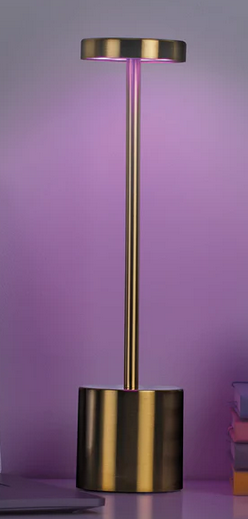 MERKURY Metal LED Touch Lamp Cordless Multicolor Mood Light