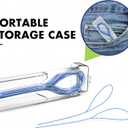 2 x Bopika Floss Threaders Dental Floss for Braces, Bridges, and Implants 280 Count (Pack of 4)