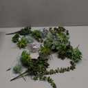 Winlyn 19 Pcs Assorted Artificial Succulents Plants Unpotted Small Green Hanging Succulent Aloe Fake Cacti Succulents Bulk for Succulent Garden Centerpiece Wreath Arrangement Indoor Outdoor Home Decor