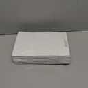 HUAPRINT Gift Bags, 12 Pack White with Ribbon Handles, 5.25x3.25x8 inch, Craft Paper Bags for Party Favors, Wedding, Business