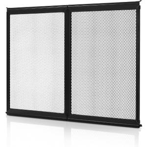 VEVOR RV Screen Door Protector, 26.5 x 20 inch Door Grille, Easy to Install and Disassemble, Reinforced Breathable Protective Mesh, Aluminum Alloy Camper RV Entry Protector for Pet Protection, Black
