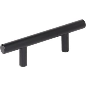 Amerock Bar Pulls 2-1/2 (64 mm) Center-to-Center Matte Black Cabinet Pull - 10 Pack