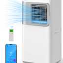 16000 BTU Portable Air Conditioners for Large Room up to 730 sq.ft 5-in-1 Smart AC Unit with WiFi APP/Remote Control, Fast Cooling, Dehumidifier, Quiet Sleep Mode, Window Kit Included