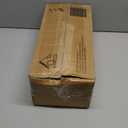 QEEIG Bathroom Shelves Over Toilet - Wall Mounted Floating Shelves Toilet Paper Storage Small Farmhouse Decor Shelf 16 inch Set of 3, Rustic Brown (019-BN3)