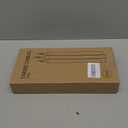 12 Pack Ivory Taper Candles 10 inch - Taper Candles Dripless, Smokeless, Unscented - 8 Hours Long Burning - Hand Poured Tall Candlesticks - Perfect for Home Decor, Weddings, and Special Occasions