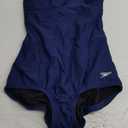 speedo Women's Swimsuit One Piece PowerFlex Princess Seam Ultraback Conservative Cut (6)