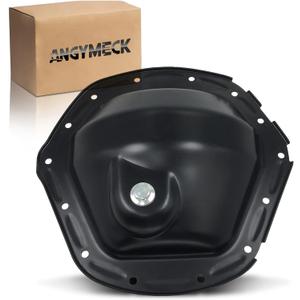 Rear Differential Cover with 11.5" Ring Gear (14 Bolt Holes), Compatible with Chevrolet Silverado GMC Sierra 2500 3500 HD, Dodge Ram 2500 3500 (2001-2018), Replaces 697-712, 12471446