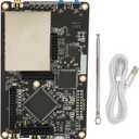 1MHz-6GHz SDR Development Board Open Source Software Radio SDR Development Board Black (Mainboard USB SMA Antenna)