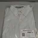 Amazon Essentials Men's Slim-Fit Long-Sleeve Stretch Oxford Shirt with Pocket (Large, Light Grey)