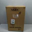 MZK Cordless Snow Shovel, 20V 13-Inch Battery Powered Snow Thrower, Battery Snow Blower with Directional Plate & Adjustable Front Handle(4.0Ah Li-ion Battery & Fast Charger Included)