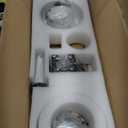 60 Inch Outdoor Solid Wood Ceiling Fans with Lights and Remote,3 Blade Natural Wood Ceiling Fan with Wall Control,Dimmable,3 Downrods, Quiet DC Motor for Bedroom,Patios,Living Room