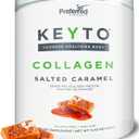 KEYTO Keto Collagen Protein with MCT Oil Powder - Salted Caramel, 11.43oz