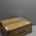 5 Pack Stackable Closet Storage Basket - Stackable Storage Bins, Multifunctional & Foldable Closet Organizer Waterproof, Wardrobe Cupboard Space-Saving Hat Storage Drawer Organizer, White