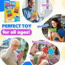 Squishy Sensory Fidget Autism Toys for Kids: Sensory Toys for Sepcial Need 6 Pack Maze - Quiet Fidget Sensory Filled Goo for Calming Down Classroom, Adult Office,Travel Essentials,Easter Gifts for Kid