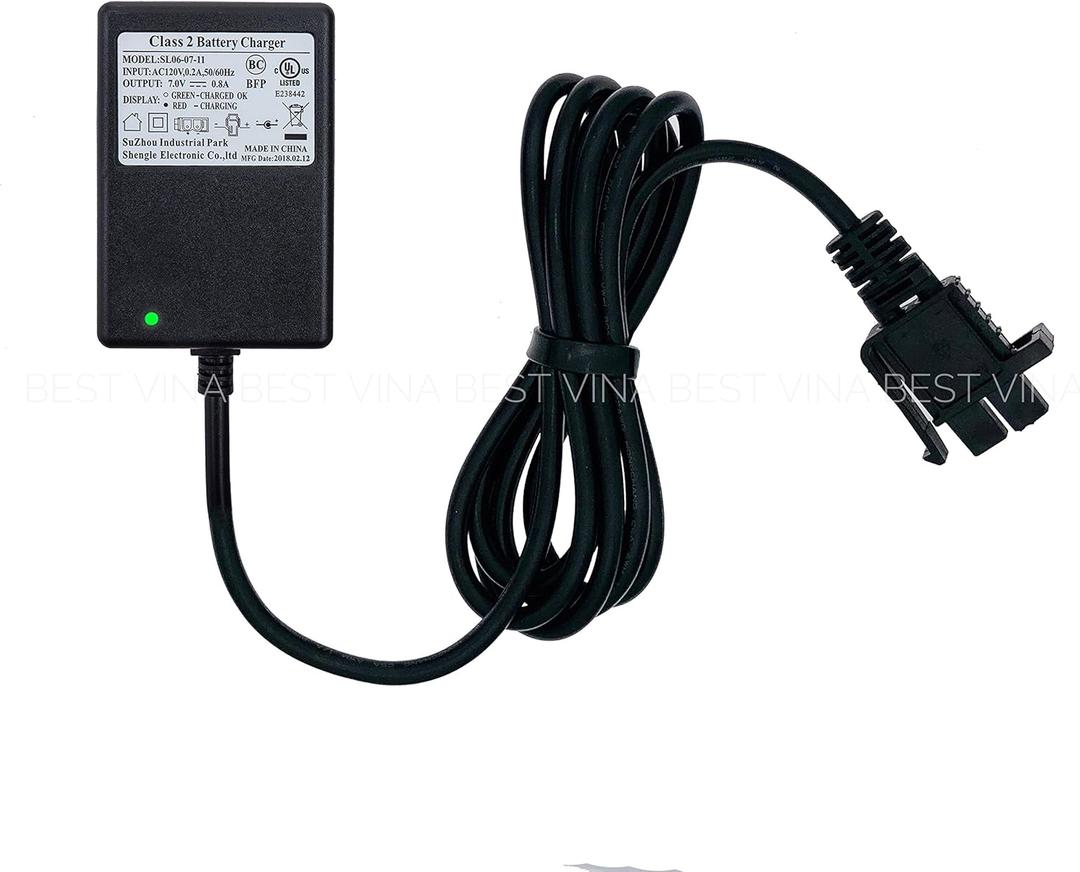 SHENGLE 6 Volt Battery Charger, 6V Charger for Kids Ride On Car Batman Batmobile Mega Tredz Princess Toy Story Car Ripper Swirl YFZ450 Powered Ride-On A Plug