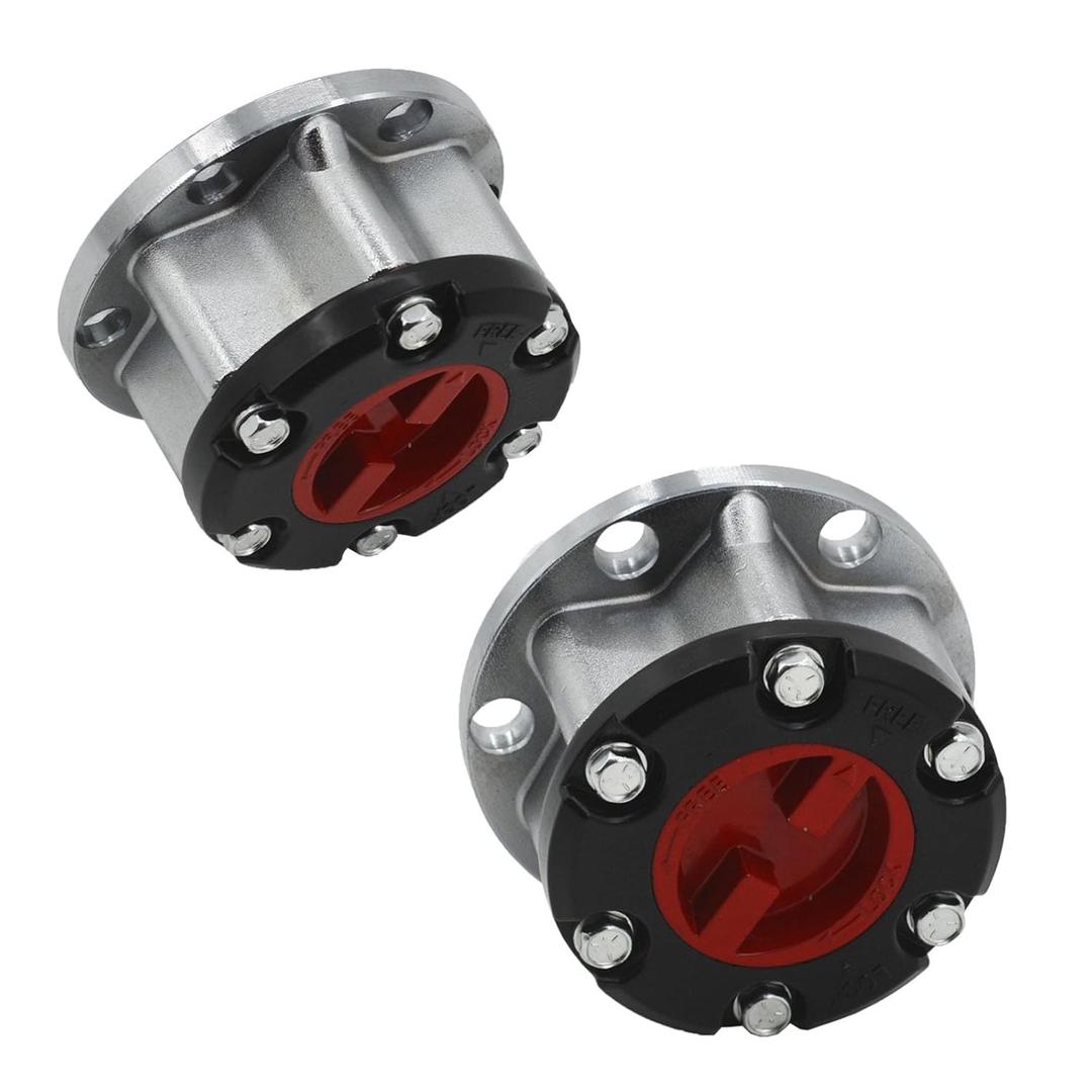 Wheel Locking Hub for Toyota Pickup 4Runner 1986-1995 Van 1987 1988 1989 T100 1993 1994 1995 2.2L 2.4L 2.7L 3.0L L4 V6 Replaces 43508-35050 43509-35050 4350835050 4350935050, 2 Piece