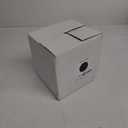 Nervure 100Pcs Green and Gold Plastic Plates - 7.5inch Disposable Green Dessert/Salad Plates - Heavy Duty Plastic Plate Ideal for Wedding & Party & Christmas