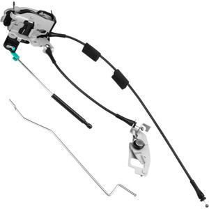 Rear Door Latch Cable - Right Passenger Side Lock Actuator Assembly for Ford E150 E250 E350 Econoline Van Back 92 93 94 95 96 97 98 99 00 01 02 03 04 05 06 07 08 09 10 11 12 13 14 15 16 17 18 19