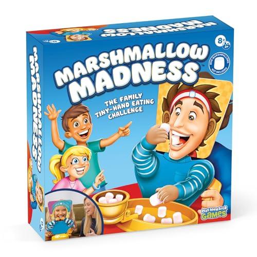 Marshmallow Madness Board Game – Hilarious Family Board Games for Kids & Adults, Fun Fast-Paced Party Game for Family Night, Interactive Kids Board Games, Ages 8+