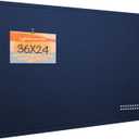 Felt Bulletin Board 36x24 inches, Decorative Pin Board for Home & Office, 23.6" x 35.4"