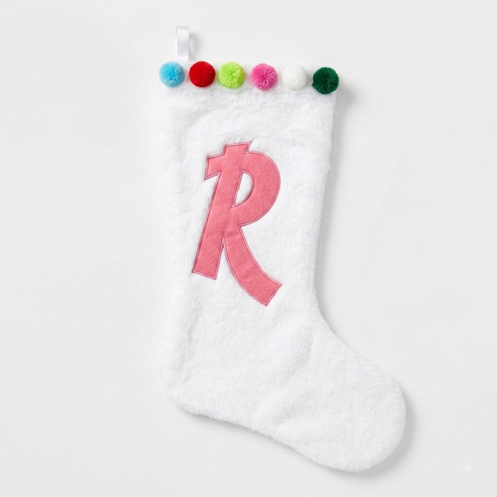 pom pom stocking R Regular