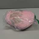 Heart Pillow Pink Throw Pillows Decorative Pillows for Bed Couch Cute Faux Rabbit Fur Small Pillow for Women Valentine Anniversary Fall Halloween Christmas Home Decor (Mini, 13"x10")