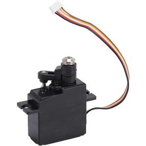 Ymiko 5 Wire RC Servo Motor for 1/18 Scale Remote Control Cars, Compatible with High Applications and Precision Steering Systems