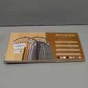 Legging Organizer for Closet, Metal Yoga Pants Hangers 2 Pack w/10 Clips Holds 20 Leggings, Space Saving Hanging Closet Organizer w/Rubber Coated Closet Organizers and Storage, Black