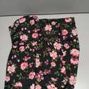 BTFBM Summer Maxi Dresses for Women 2026 Strapless Tube Top Floral Spring Wedding Guest Dress Beach Vacation Outfits(Black Pink Flower, XX-Large)