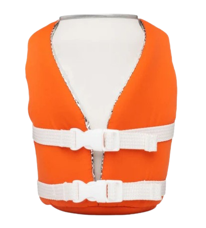 Puffin - The Buoy Life Vest - Insulated 12 oz Can Cooler I Beer Bottle & Soda Can Insulator, Keep Drinks and Beverages Cold 