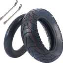 80/65-6 scooter tire City Road10 Inch 255x80 10x3.0 Replacement Thickened Pneumatic Tyres 80/65-6 for Electric Scooter E-Bike Tires Inner Tubes for Motorcycle
