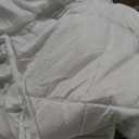 MATBEBY Full Size Mattress Pad - Cooling Breathable Mattress Topper, Quilted Fitted Mattress Protector, Pillow Top Mattress Cover with 8-21" Deep Pocket, Soft, Machine Washable, White, 54x75 Inches