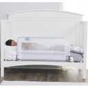 Regalo Swing Down Crib Rail, with Reinforced Anchor Safety System, 33 Inch