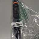 Muscle Roller Massage Roller Stick- Deep Tissue Fascia Blaster for Myofascial Pain Relief, Lymphatic Drainage & Body Sculpting, Handheld Physical Therapy & Recovery Tool (Orange black-18 inch)