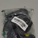 XSY&G Dog Boots,Waterproof Dog Shoes,Dog Booties with Reflective Rugged Anti-Slip Sole and Skid-Proof,Outdoor Dog Shoes for Medium Dogs 4Pcs-Size 1 (Black)