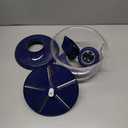 Electric Grape Peeler & Garlic Peeler Machine - Automatic Skin Remover for Cherry Tomatoes & Small Fruits - Portable Rechargeable Small Fruit Peeler Machine for Salads, Baby Food and Kitchen Gadgets (Blue)