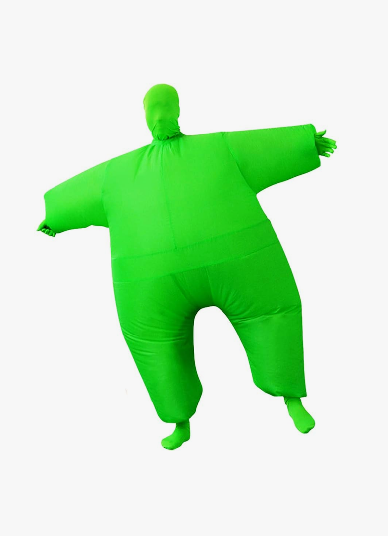 IHGYT Inflatable Masquerade Costume Full body suit Air Blow up Costumes Jumpsuit Suit