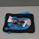 WESOROL Case for Samsung Galaxy Tab S10 Lite/S10 FE/S9 FE 10.9 Inch Galaxy Tab S9 11 Inch,Shockproof Cover for Samsung S9 FE Tablet Case with Screen Protector Rotate Stand Pen Holder,Black Blue