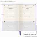 The Gratitude Journal - a Few Minutes a Day for More Happiness, Optimism, Affirmation & Reflection - An Effective Manifestation Guide Journal, Undated Daily Journals for Women & Men (Purple)