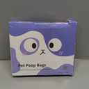 125 Count Cat Litter Bags Lavender Scented with Handles, Disposable Litter Bags for Pet Poop, Extra-Thick Kitty Waste Bags Easy Tie Leak-Proof Strengthen (Purple)