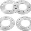 5x4.5 5x4.75 Wheel Spacers,1/4"(6mm) Wheel Spacer Adapters 78.1mm Hub Bore for 1964-2014 Mustang 1991-2011 Ranger 1984-2001 Cherokee 1987-2006 Wrangler 1991-2012 Town Car 1992-2021 Camry