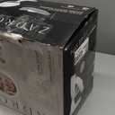 Zadro 11" Luminous Lighted Makeup Mirror with 10X/1X Magnification and Tray