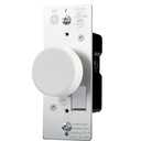 GE Single Pole Rotating Dimmer Switch, Rotate On/Off, Use with Dimmable LED, CFL, and Incandescent Bulbs, Includes Two Knob Colors, UL Listed, White/Light Almond, 18021
