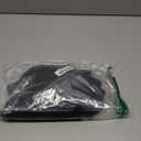 G4Free Wide Pleated Women Tennis Skirts High Waisted Golf Skorts Lightweight Casual Cute Athletic Built-in Shorts Pockets (Large, Black)