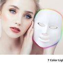 7 Color LED Light Facial Neck Therapy Skin Rejuvenation Anti Aging Beauty Device