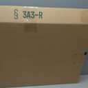 18x24 Black Art Portfolio Folder Displaying 48 Pages with Plastic Sleeves