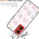 2 Pack Pink Bow Phone Case for Motorola Moto G Stylus Only for 5G 2024 6.7",Cute Kawaii Ribbon Bowknot Floral Flower Pattern Cases Aesthetic Design,TPU Bumper Protective Cover for Girls Women